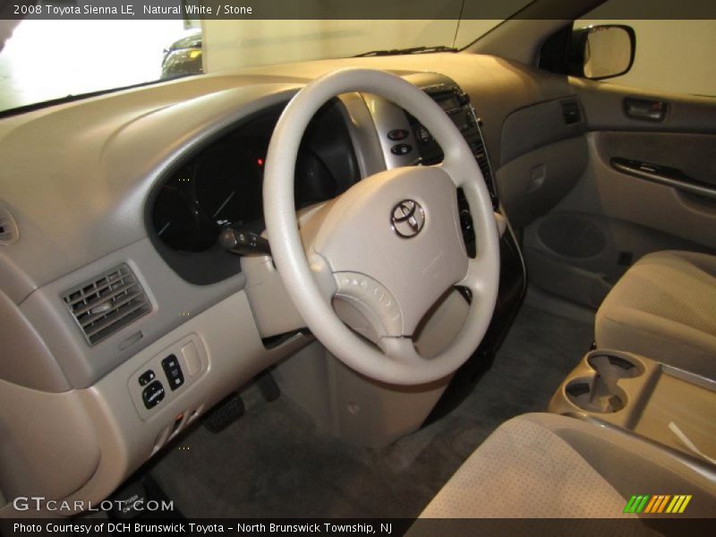 Natural White / Stone 2008 Toyota Sienna LE