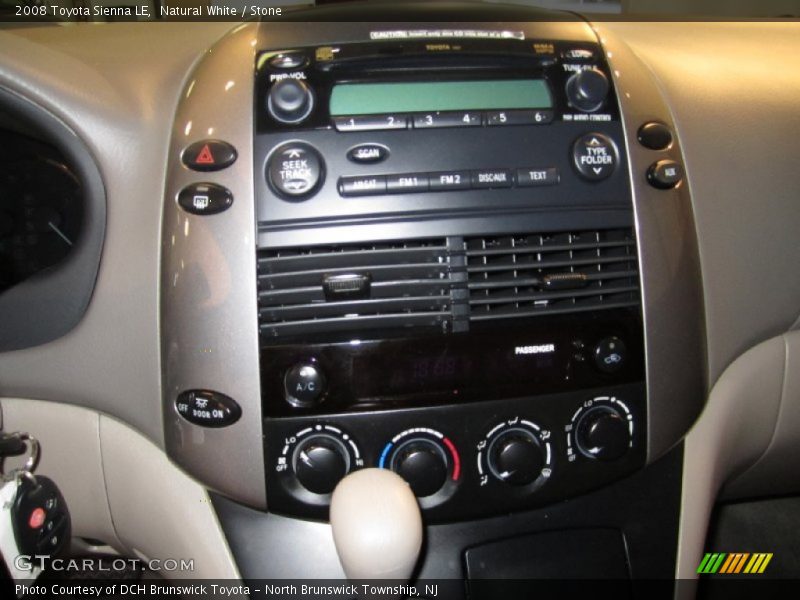 Natural White / Stone 2008 Toyota Sienna LE