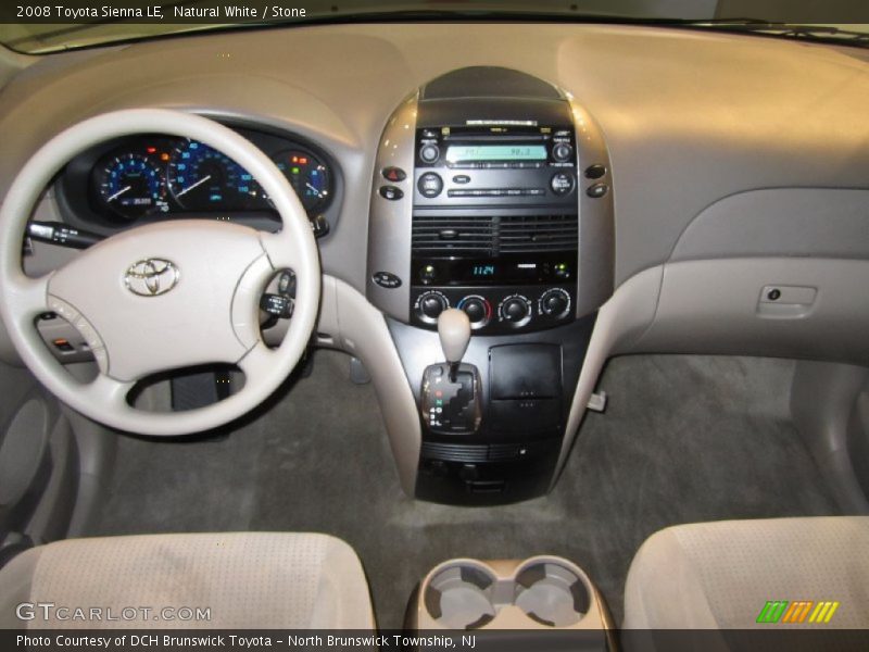 Natural White / Stone 2008 Toyota Sienna LE