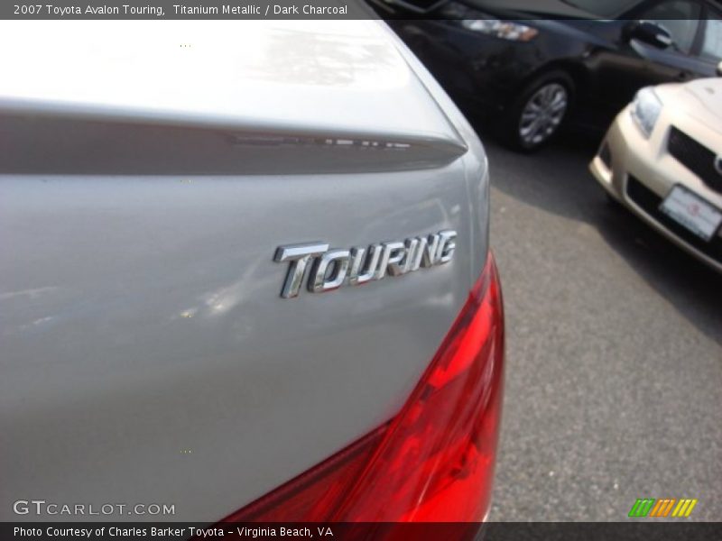 Titanium Metallic / Dark Charcoal 2007 Toyota Avalon Touring
