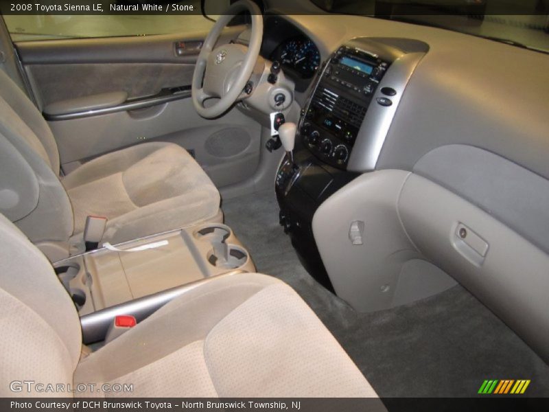 Natural White / Stone 2008 Toyota Sienna LE