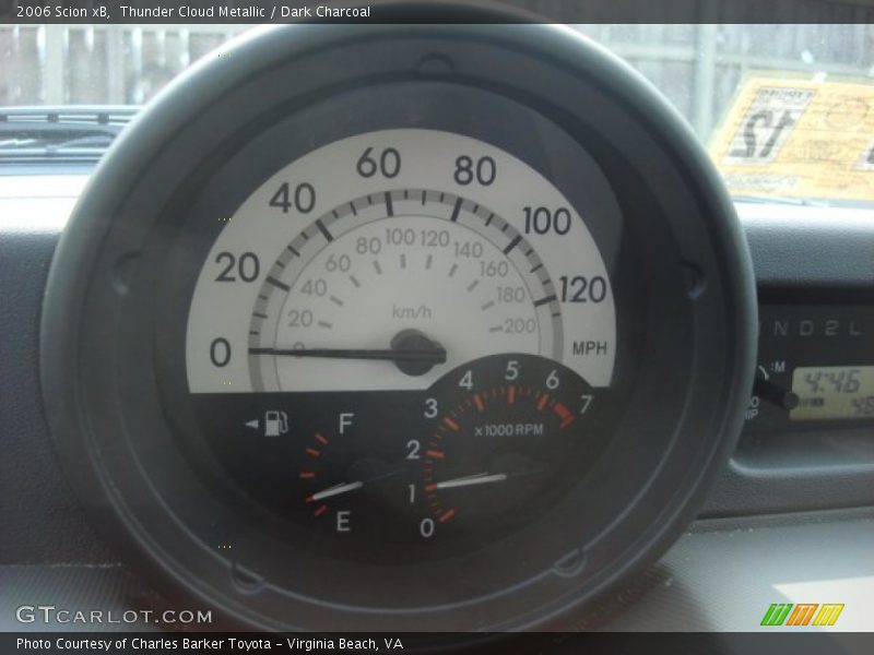 Thunder Cloud Metallic / Dark Charcoal 2006 Scion xB