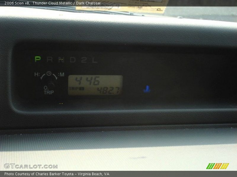 Thunder Cloud Metallic / Dark Charcoal 2006 Scion xB