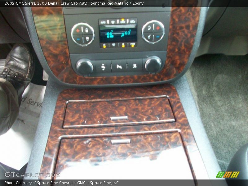 Sonoma Red Metallic / Ebony 2009 GMC Sierra 1500 Denali Crew Cab AWD