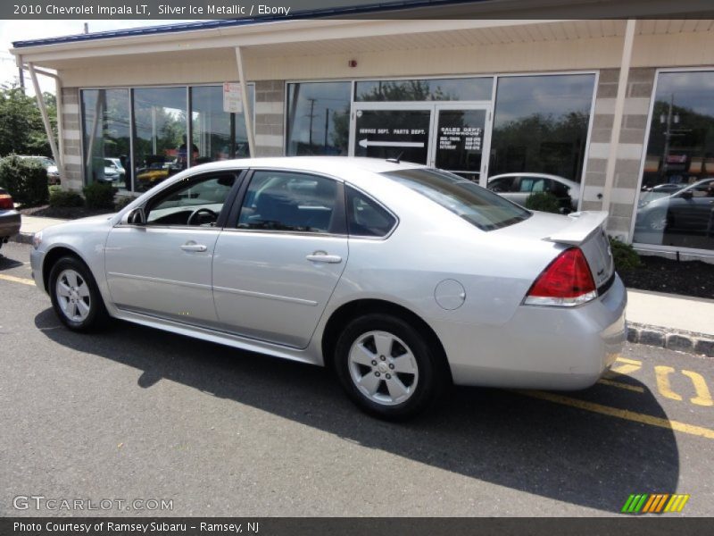Silver Ice Metallic / Ebony 2010 Chevrolet Impala LT