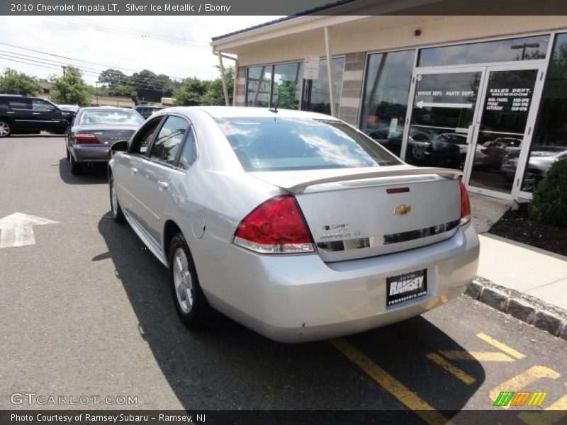 Silver Ice Metallic / Ebony 2010 Chevrolet Impala LT