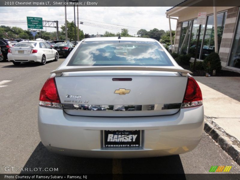 Silver Ice Metallic / Ebony 2010 Chevrolet Impala LT