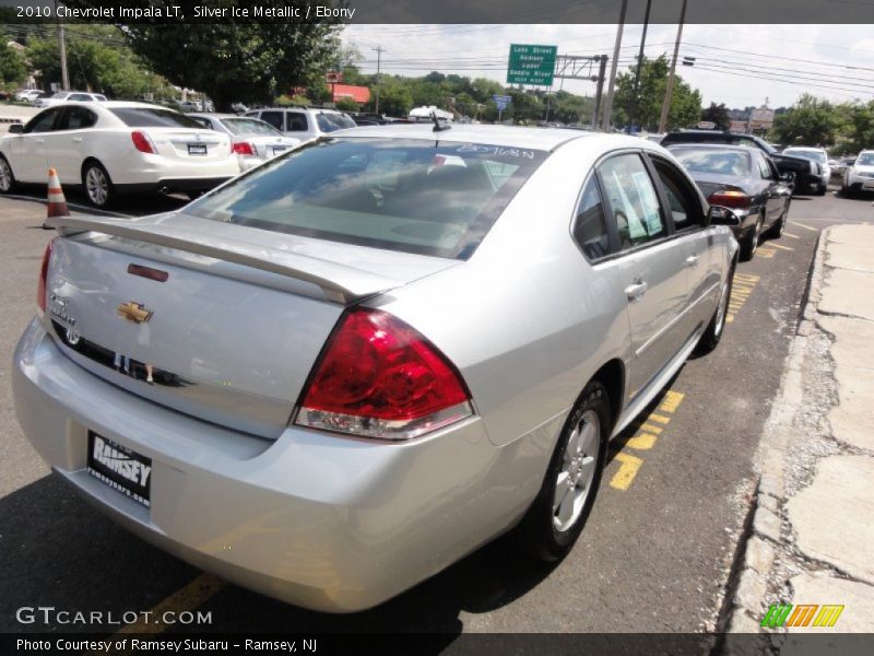 Silver Ice Metallic / Ebony 2010 Chevrolet Impala LT