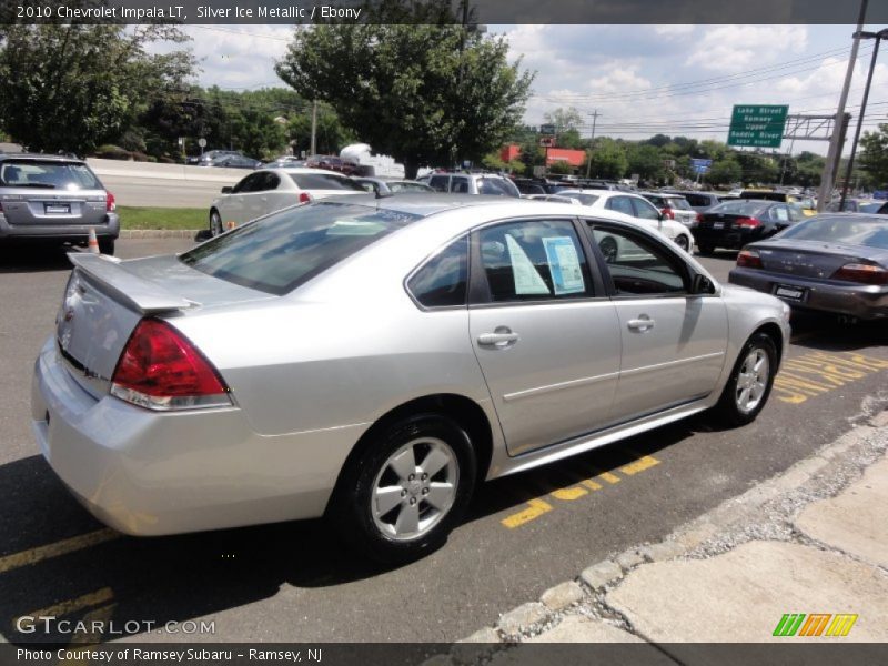 Silver Ice Metallic / Ebony 2010 Chevrolet Impala LT
