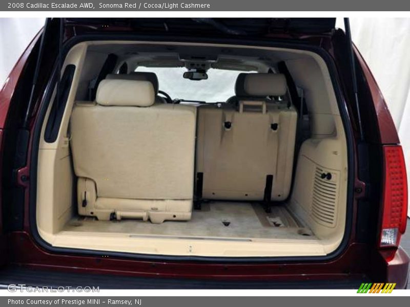 Sonoma Red / Cocoa/Light Cashmere 2008 Cadillac Escalade AWD
