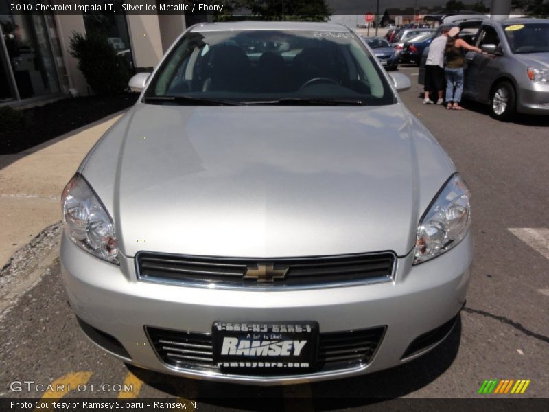 Silver Ice Metallic / Ebony 2010 Chevrolet Impala LT