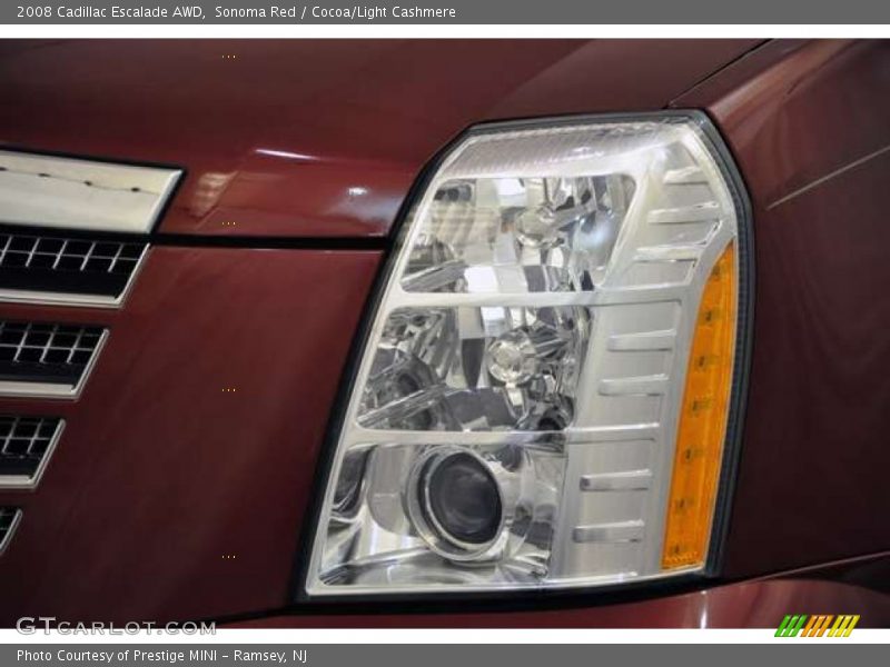 Sonoma Red / Cocoa/Light Cashmere 2008 Cadillac Escalade AWD