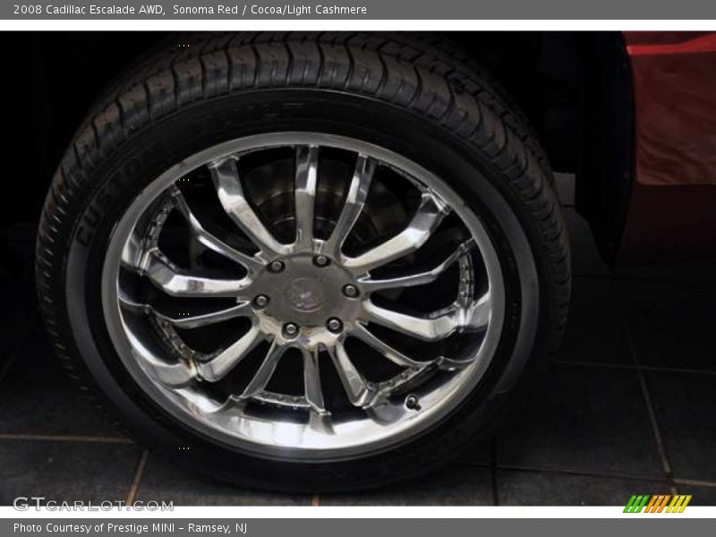 Sonoma Red / Cocoa/Light Cashmere 2008 Cadillac Escalade AWD