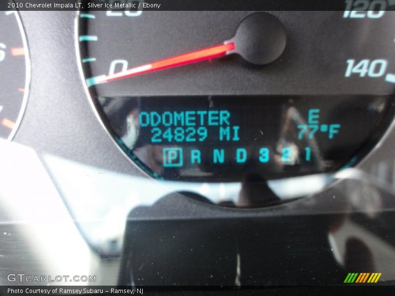 Silver Ice Metallic / Ebony 2010 Chevrolet Impala LT