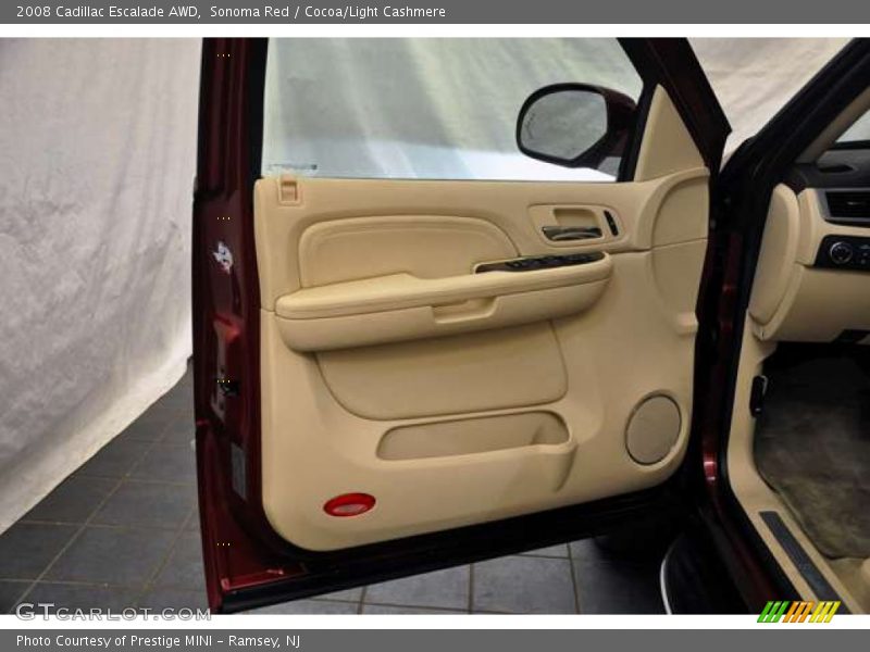 Sonoma Red / Cocoa/Light Cashmere 2008 Cadillac Escalade AWD