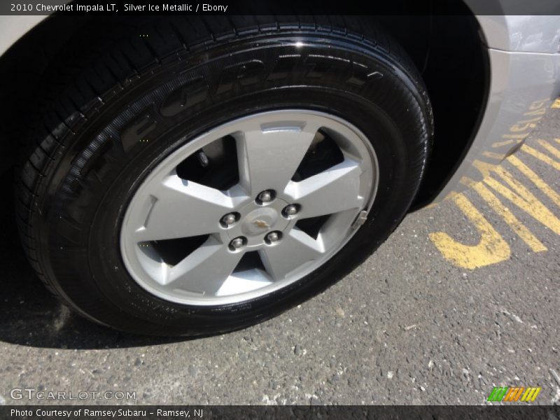 Silver Ice Metallic / Ebony 2010 Chevrolet Impala LT