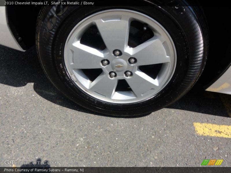 Silver Ice Metallic / Ebony 2010 Chevrolet Impala LT