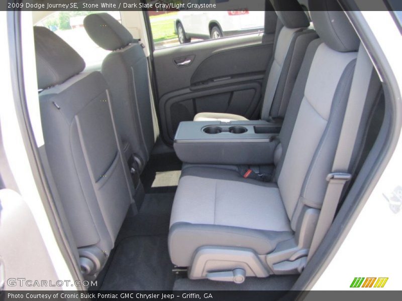 Stone White / Dark Slate Gray/Light Graystone 2009 Dodge Journey SE