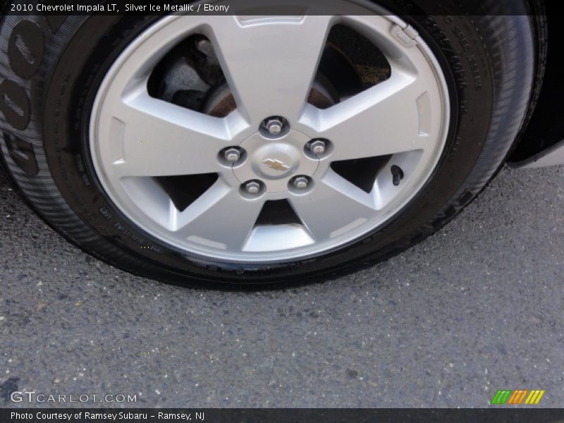 Silver Ice Metallic / Ebony 2010 Chevrolet Impala LT