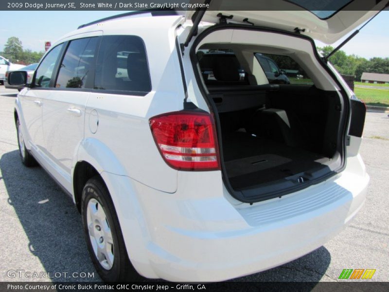 Stone White / Dark Slate Gray/Light Graystone 2009 Dodge Journey SE