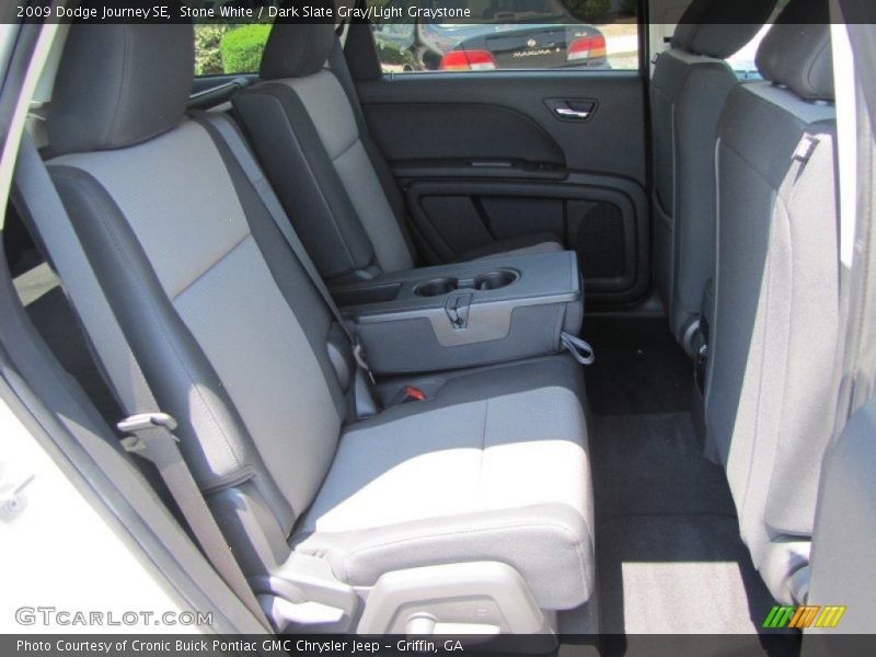 Stone White / Dark Slate Gray/Light Graystone 2009 Dodge Journey SE
