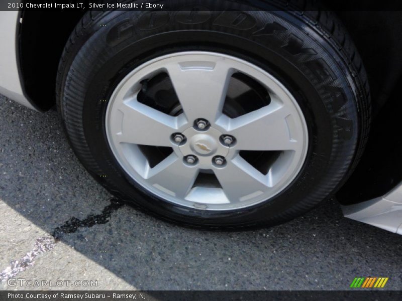 Silver Ice Metallic / Ebony 2010 Chevrolet Impala LT