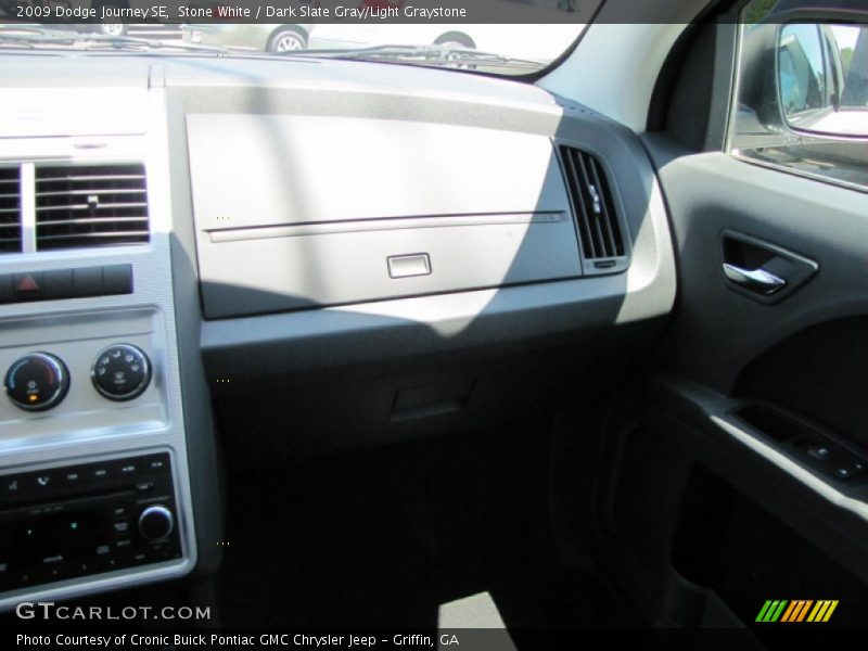Stone White / Dark Slate Gray/Light Graystone 2009 Dodge Journey SE