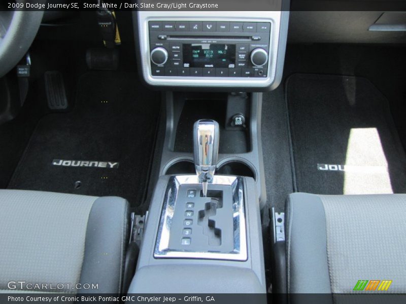 Stone White / Dark Slate Gray/Light Graystone 2009 Dodge Journey SE