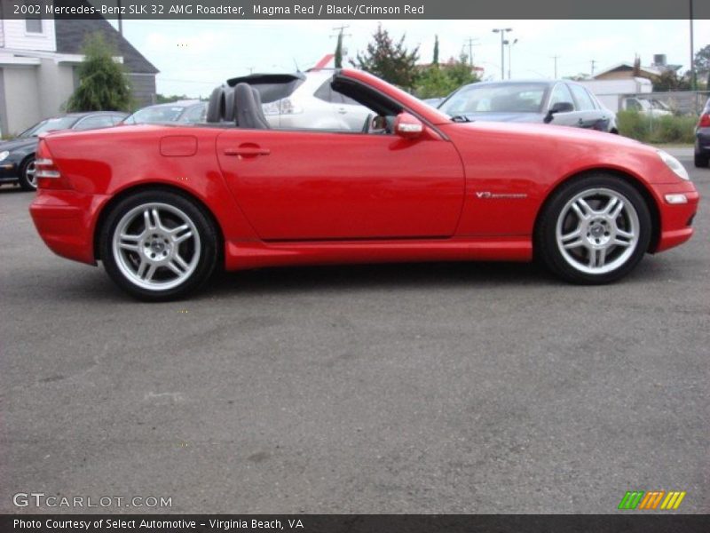  2002 SLK 32 AMG Roadster Magma Red