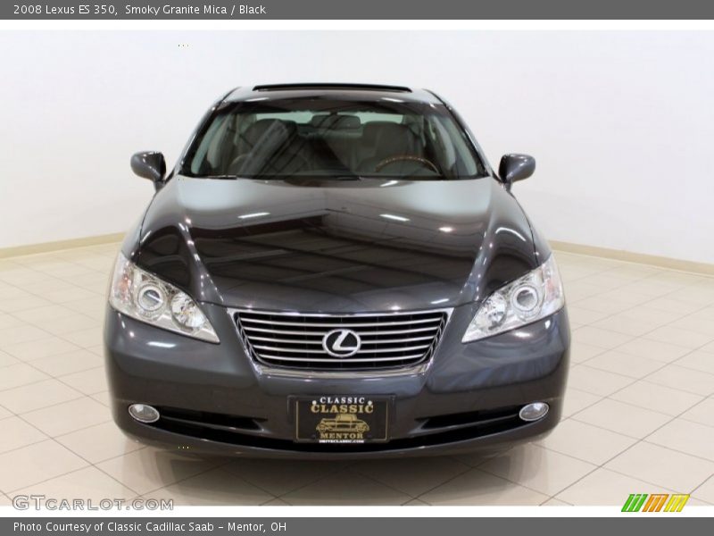 Smoky Granite Mica / Black 2008 Lexus ES 350
