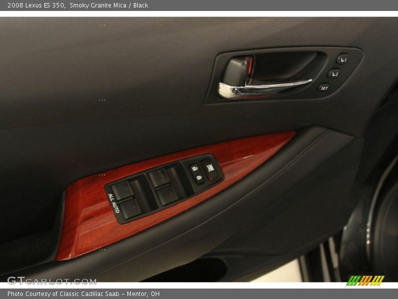 Smoky Granite Mica / Black 2008 Lexus ES 350