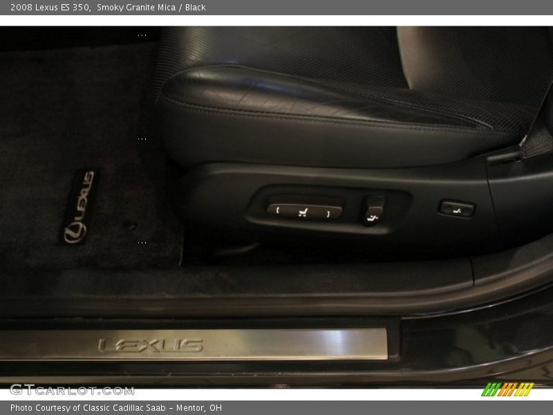 Smoky Granite Mica / Black 2008 Lexus ES 350