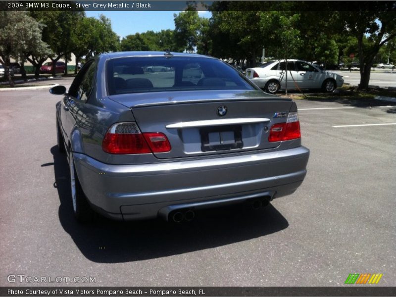 Silver Grey Metallic / Black 2004 BMW M3 Coupe