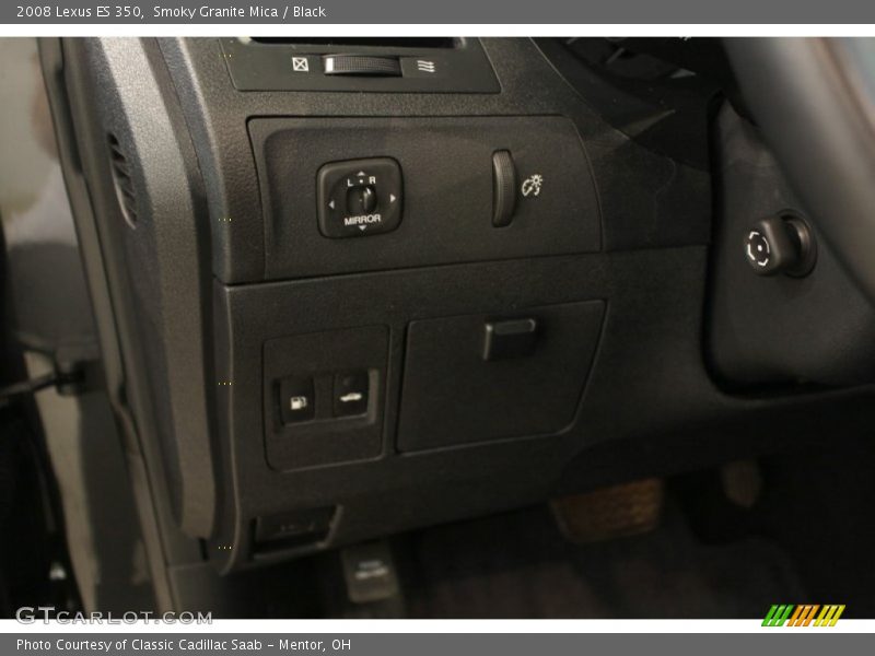 Smoky Granite Mica / Black 2008 Lexus ES 350