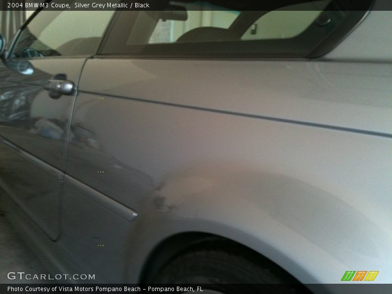Silver Grey Metallic / Black 2004 BMW M3 Coupe