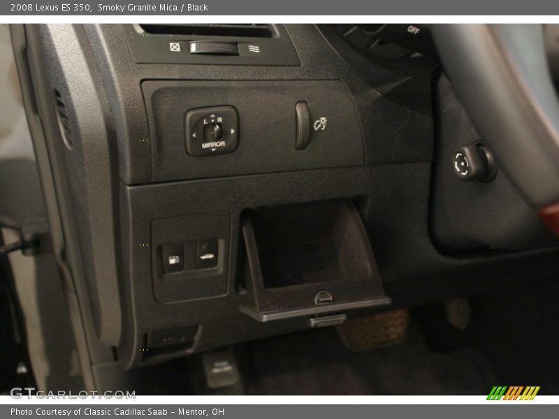 Smoky Granite Mica / Black 2008 Lexus ES 350