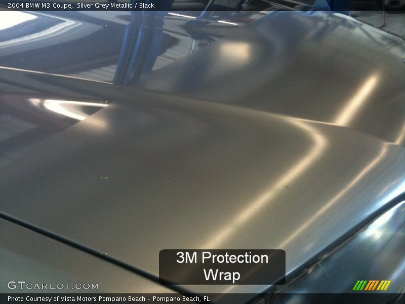 Silver Grey Metallic / Black 2004 BMW M3 Coupe