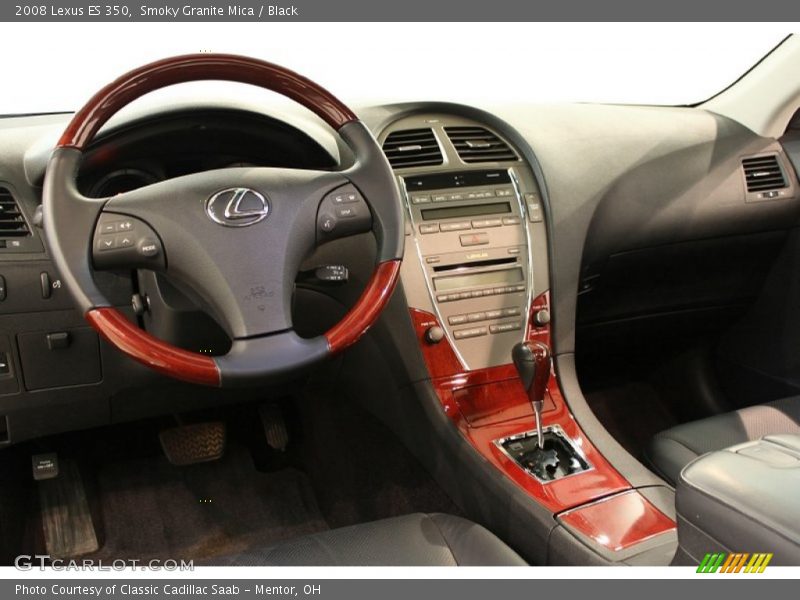 Smoky Granite Mica / Black 2008 Lexus ES 350