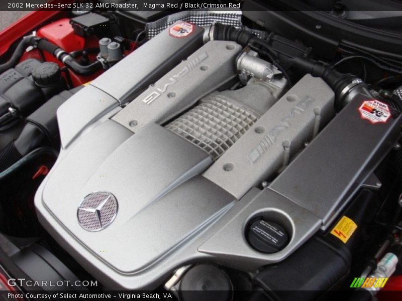  2002 SLK 32 AMG Roadster Engine - 3.2 Liter AMG Supercharged SOHC 18-Valve V6