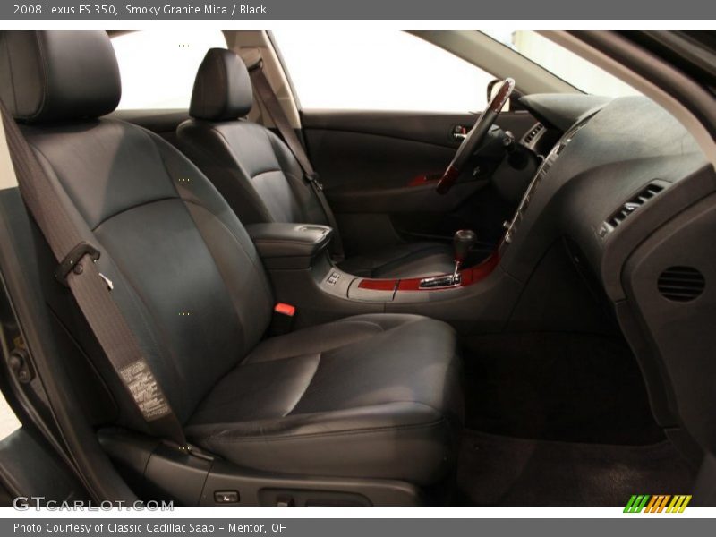 Smoky Granite Mica / Black 2008 Lexus ES 350