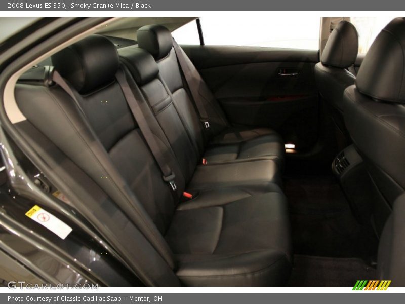 Smoky Granite Mica / Black 2008 Lexus ES 350