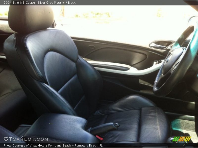 Silver Grey Metallic / Black 2004 BMW M3 Coupe