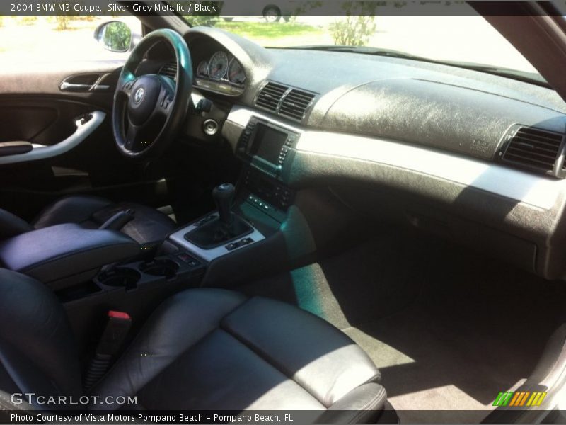Silver Grey Metallic / Black 2004 BMW M3 Coupe