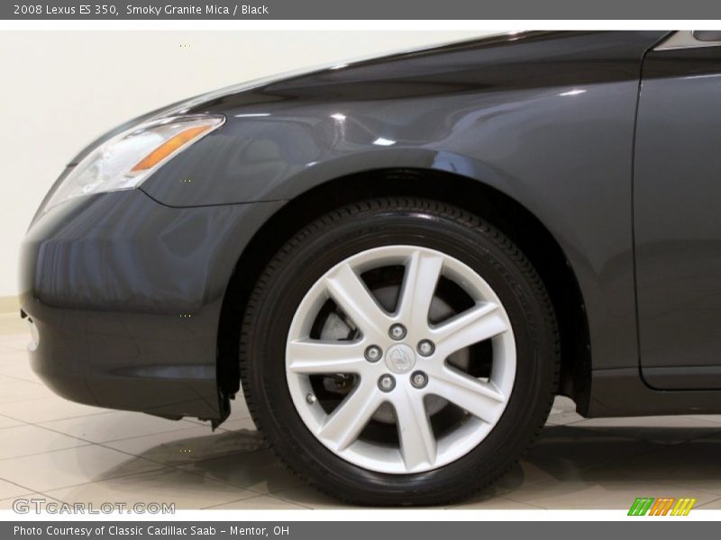 Smoky Granite Mica / Black 2008 Lexus ES 350