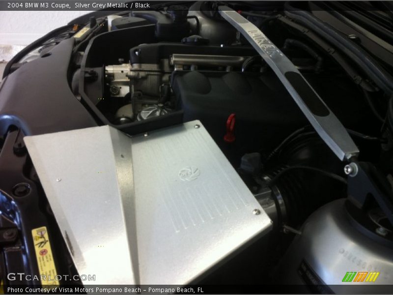 Silver Grey Metallic / Black 2004 BMW M3 Coupe