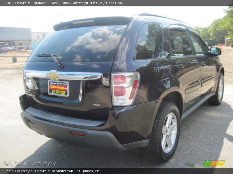 Black Amethyst Metallic / Light Gray 2006 Chevrolet Equinox LT AWD