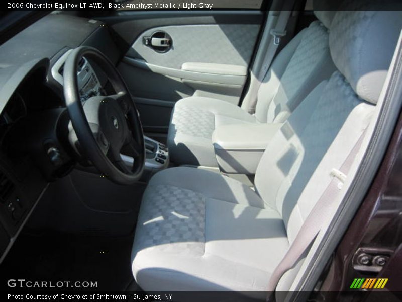 Black Amethyst Metallic / Light Gray 2006 Chevrolet Equinox LT AWD
