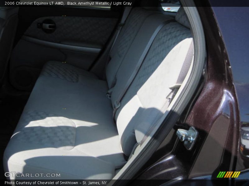 Black Amethyst Metallic / Light Gray 2006 Chevrolet Equinox LT AWD