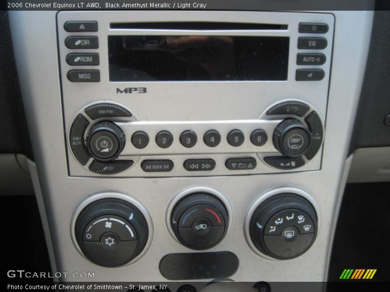 Black Amethyst Metallic / Light Gray 2006 Chevrolet Equinox LT AWD