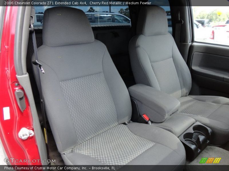 Cherry Red Metallic / Medium Pewter 2006 Chevrolet Colorado Z71 Extended Cab 4x4